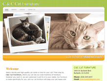Tablet Screenshot of cccatfurniture.com